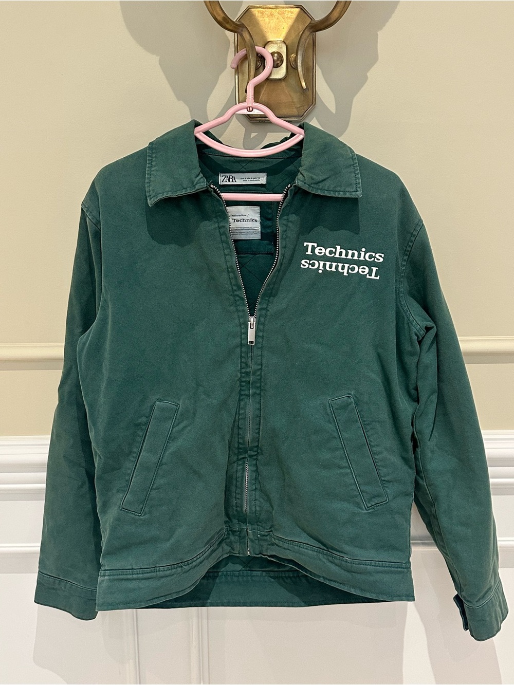 Zara Men’s Technics Official Padded Jacket Unisex